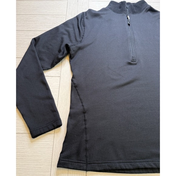 Magellan Women Long Sleeve Quarter Zip Jacket L Black Outdoor Light Athleisure - Picture 6 of 8